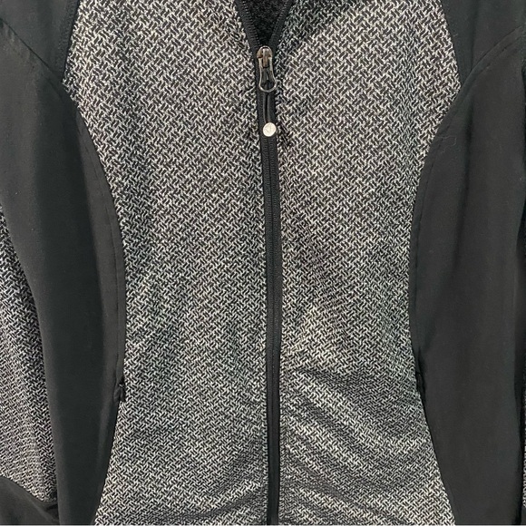 Betsey Johnson Black and Gray Performance Jacket - Picture 3 of 8